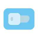 Free Key Card Security Acces Icon