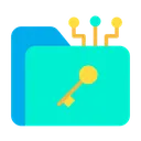 Free Data Folder Document Icon