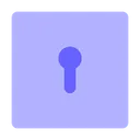 Free Key Hole  Icon