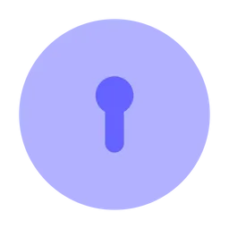 Free Key Hole  Icon