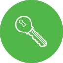 Free Key Bitcoin Access Icon