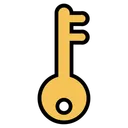 Free Key Password Passkey Icon