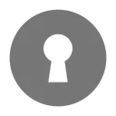 Free Key Hole Icon