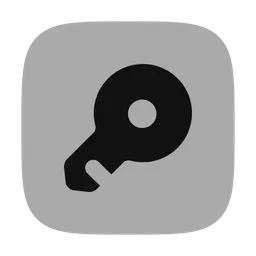 Free Key minimalistic square  Icon