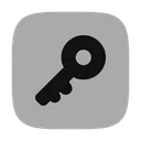 Free Key Square Icon