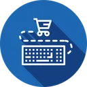 Free Keyboard Ecommerce Shop Icon