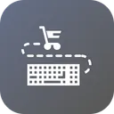 Free Keyboard Ecommerce Shop Icon