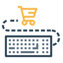 Free Keyboard Ecommerce Shop Icon