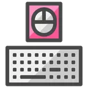 Free Keyboard And Mouse Icon