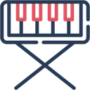 Free Keyboard Music And Multimedia Musical Instrument Icon