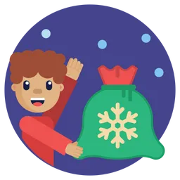 Free Kid Gift  Icon