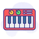 Free Piano Music Instrument Icon