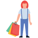Free Kids Shopping Shopping Time Kids Accessories Icon