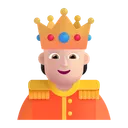 Free With Crown Color Icon