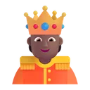 Free With Crown Color Icon