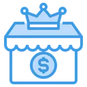 Free Money King Shop Icon