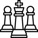 Free King With Pawn Pawn Backup Icon