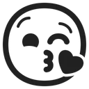 Free Blowing A Kiss Icon