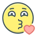 Free Emoji Kiss Smiley Icon