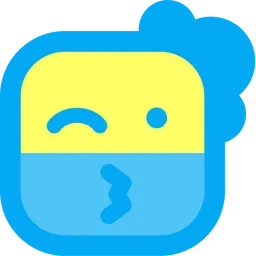 Free Kiss Emoji Icon