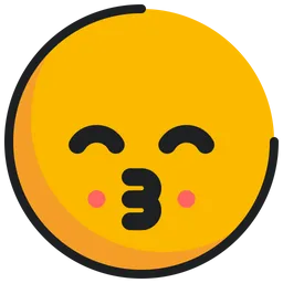 Free Kissing Emoji Icon
