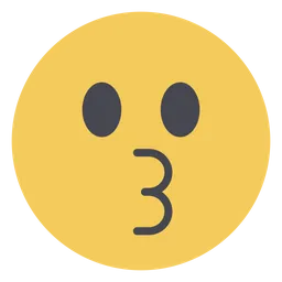 Free Kissing Emoji Icon