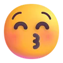 Free Face With Closed Icon