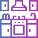 Free Kitchen Cabinet Furniture Icon