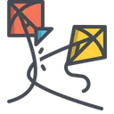 Free Kite Cut Win Icon