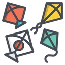 Free Kite Fly Sky Icon