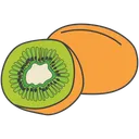 Free Fruit Food Kiwi Icon