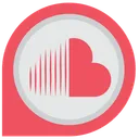 Free Soundcloud Anwendung Soziales Symbol