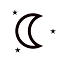 Free Klare Nacht  Symbol