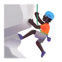 Free Klettern Farbe Dunkel Symbol