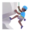 Free Klettern Farbe Mitteldunkel Symbol