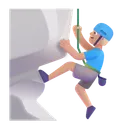 Free Klettern Farbe Mittelhell Symbol