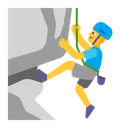 Free Klettern Flach Standard Symbol
