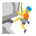 Free Klettern Flach Standard Symbol