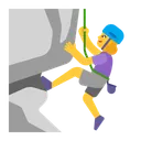 Free Klettern Flach Standard Symbol
