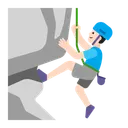 Free Klettern Flach Leicht Symbol