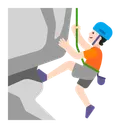 Free Klettern Flach Leicht Symbol