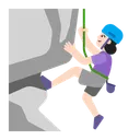 Free Klettern Flach Leicht Symbol
