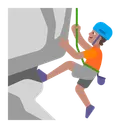 Free Klettern Flach Mittel Symbol