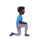 Free Kneeling Facing Right Icon
