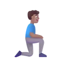 Free Kneeling Facing Right Icon