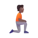 Free Kneeling Facing Right Icon