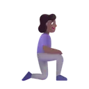 Free Kneeling Facing Right Icon
