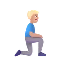 Free Kneeling Facing Right Icon