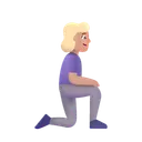 Free Kneeling Facing Right Icon