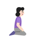 Free Kneeling Facing Right Icon